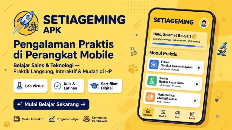 SETIAGEMING APK: Pengalaman Praktis di Perangkat Mobile