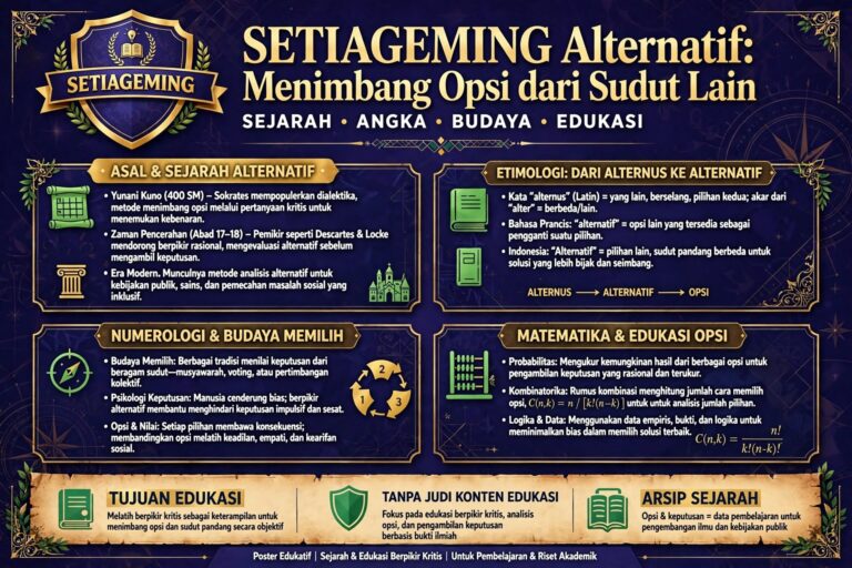 SETIAGEMING Alternatif: Menimbang Opsi dari Sudut Lain
